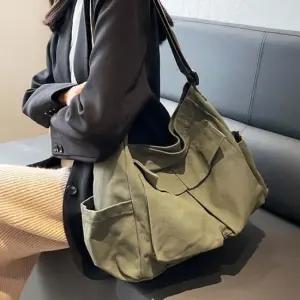 여행용크로스백 여행용크로스백 데일리 캔버스 숄더 가방 카키