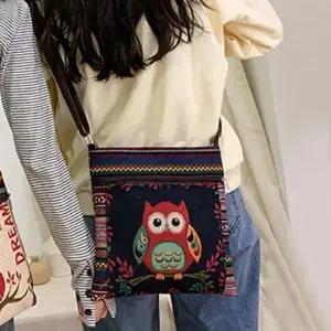 크로스가방 여행용크로스백 여행 캔버스 에코 백 가방 블랙