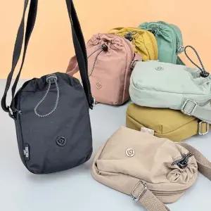 미니크로스백 스트랩포켓 미니 크로스백 7컬러 데일리 휴대폰가방