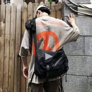 스트릿 버클 크로스백 슬링백 커플 미니가방 바디백 캐주얼