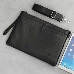 베이직 2way 소가죽백 크로스백 클러치백 남성가방 크로스백