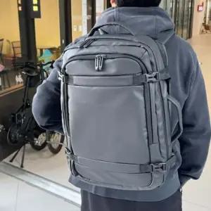 스포티한 확장형 비즈니스 노트북 남자백팩 여행 출장 남자백팩