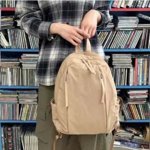 TC2 투라인 지퍼 포인트 실용적인 편안한 여성 백팩 생활용품