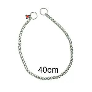 강아지 외출용품 HS목줄 스테인레스 40cm 체인 산책줄 강아지목줄 애견목줄