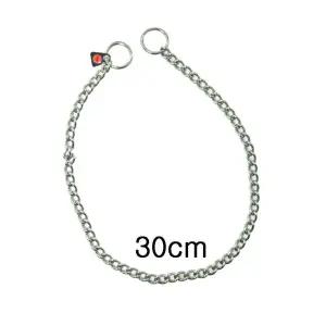 강아지 외출용품 HS목줄 스테인레스 30cm 체인 산책줄 강아지목줄 애견목줄