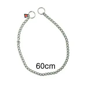 강아지 외출용품 HS목줄 스테인레스 60cm 체인 산책줄 강아지목줄 애견목줄