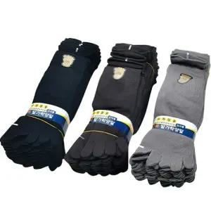 화인 무좀방지 냄새제거 남자 발가락양말 10P 땀흡수