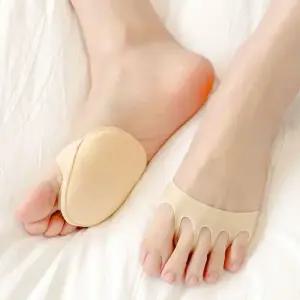 여성 발바닥 쿠션 히든 반장 스텔스 양말 덧신 2PX5개 여자히든스타킹