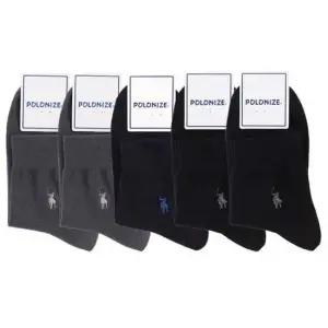 정장양말 남성 폴로나이즈 단목 무지정장양말5족