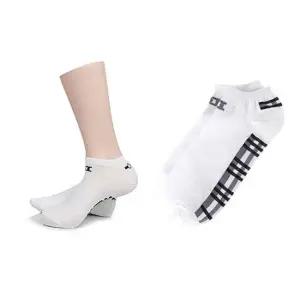 남자 바닥체크 발목양말(흰색 5족)
