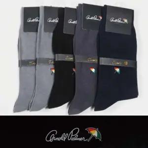 아놀드파마 무지 신사장목 양말