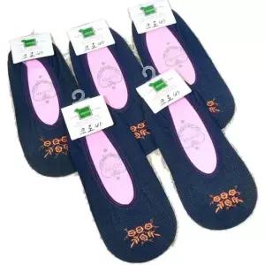 여성스러운 꽃자수 청소재 숙녀 덧신 5족 고퀄 깔끔