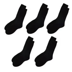 남자양말 신사정장양말 모자 (검정) 5켤레
