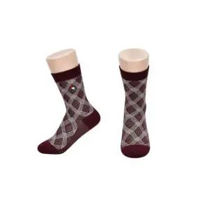 여성 캐주얼 포인트 중목 양말 10족