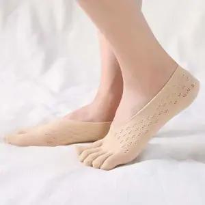 양말 메쉬 덧신 발가락덧신 스킨 발가락 벨벳