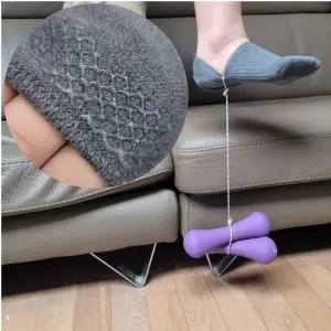 P1 남성용 골지 발목 덧신 양말 5종세트