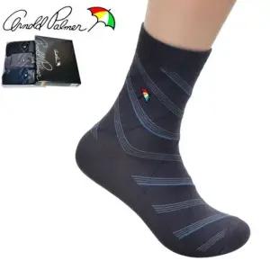 (나나) 아놀드파마 로고 자수 신사 넌슬립 중목 양말