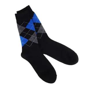 교복 정장양말 마름모 블루 5켤레 교복 데일리 신사 디자인