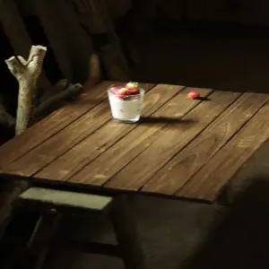 원목 빈티지 촬영 배경 테이블 소품 식품 포토존 인테리어