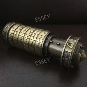 알파벳 장남감 자물쇠 레트로 방탈출 금속 잠금장치 다빈치코드