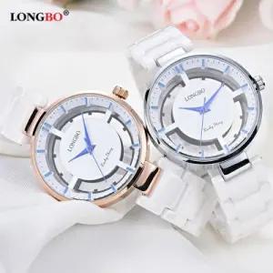 플랫 여성 손목 패션 세라믹 시계