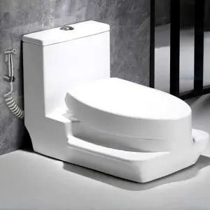 낮은 양변기 좌변기 뚜껑 농막 욕실 A형 305mm 밀폐 변기 고좌 재래식