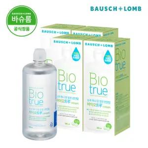 바슈롬 바이오트루 500ml x 4개 소프트 렌즈 세척액
