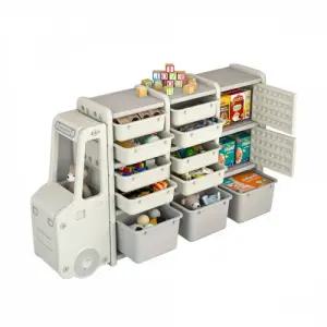 유닛키즈 대용량 자동차 5단 수납정리함(3x3)(14994) (미조립)