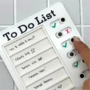 일일계획표 투두리스트 체크 보드 하루 할일 일정 학습 계획표 스