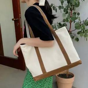 데일리 보부상백 캔버스백 숄더 에코백