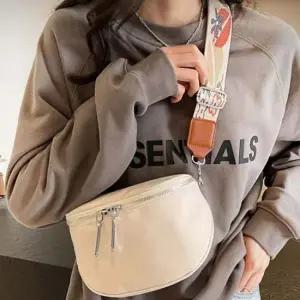 여행 보조가방 캔버스 천 포인트 크로스백