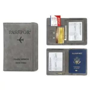 여권케이스 지갑 RFID차단 도난 방지 안전 고급 RFID차단