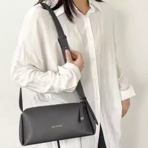 러블리 데일리 여성 수납 좋은 바게트 크로스백 슬링백