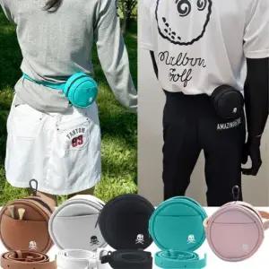 벨트백 골프공 파우치 여성 남성 패션 스포츠 벨트 백 가방