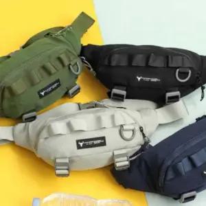 남녀 공용힙색 캐주얼 슬링백 크로스백 캐주얼힙색