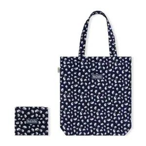 엘리펀트패턴 쇼핑백 나라야 태국제 접이식에코백