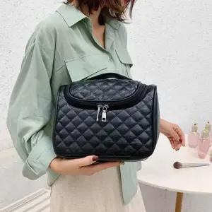 메이크업 파우치(블랙) 여자파우치백 화장품가방