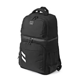 피크닉 보온보냉 백팩 방수 블랙 2단 34L 접합 수납