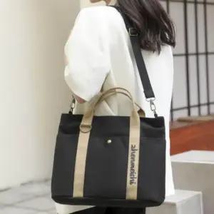 레터링 여자 캔버스 크로스백 캐주얼 패션백 토트백 크로스백남자