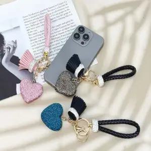 5컬러 화려한 블링블링 포인트 키링 키홀더 열쇠고리 키링