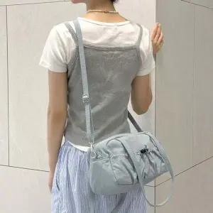 여성 크로스백 보스턴백 스트링 포켓 데일리 가방 보스턴백