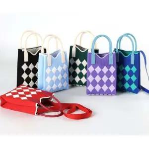 미니크로스백 미니크로스백 패션 니트 캐주얼 숄더백 가방 여자