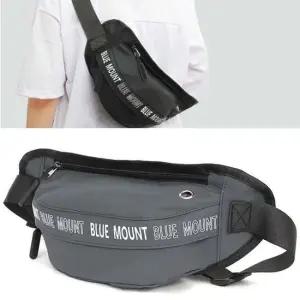 데일리 보조 바디백 웨이스트백 그레이 가방 캐주얼백 미니힙색
