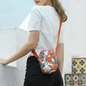 플라워패턴 여성 미니 크로스백 숄더백 보조가방