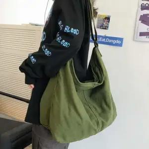 여행크로스백 여행용크로스백 용 캔버스 숄더 캐주얼 빅 백 카키