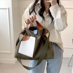 여자가방 여성 포켓가방 크로스백 캔버스백 입체 쇼퍼백 숄더백