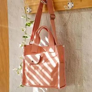 학생 에코백 가방 보조 데일리 패션 핑크 크로스백 남자숄더백