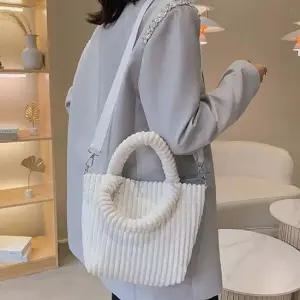 여성 코듀로이 미니백 겨울 손가방 토트백 크로스백 여성겨울가방