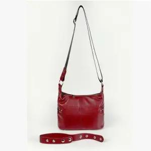 가죽 여성 데일리 숄더 크로스 가방 와인 여성가죽크로스백