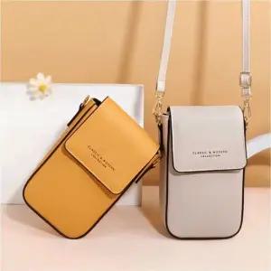 여성 크로스백 미니 휴대폰 소지품 수납 여행 보조가방 미니토트백